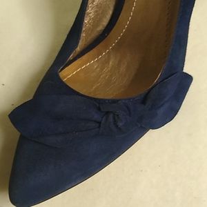 Sole Society Suede Pointy Toe Heels